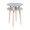 Tmavosivý odkladací stolík Ragaba UFO, Ø 45 cm