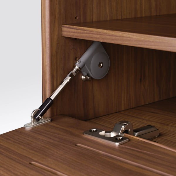 TV stolík v dekore orechového dreva Kave Home Carolin-image-3