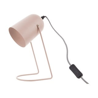 Ružová stolová lampa Leitmotiv Enchant, výška 30 cm
