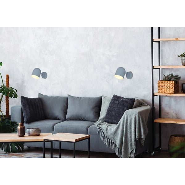 Svetlomodré nástenné svietidlo Azuro – Candellux Lighting-image-1