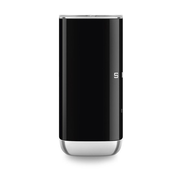 Čierny plastový elektrický šľahač mlieka 120 ml – SMEG-image-4