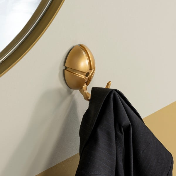 Nástenný plastový háčik v zlatej farbe Tick – Spinder Design-image-4