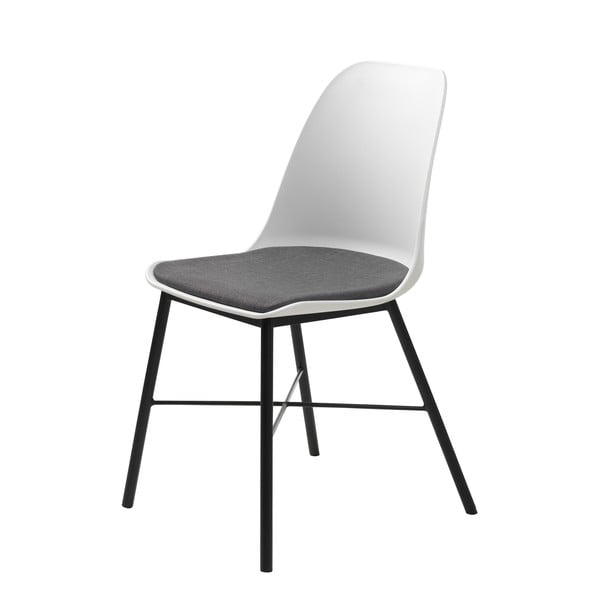 Súprava 2 bielo-sivých stoličiek Unique Furniture Whistler-image-1