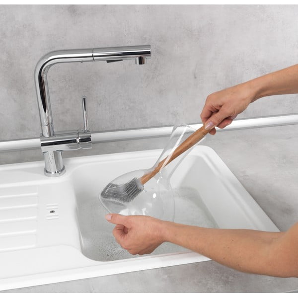 Silikónová kefa na umývanie riadu Wenko Hollie-image-2