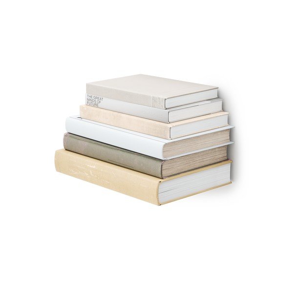 Kovové police v súprave 3 ks v striebornej farbe 18 cm Conceal – Umbra-image-4