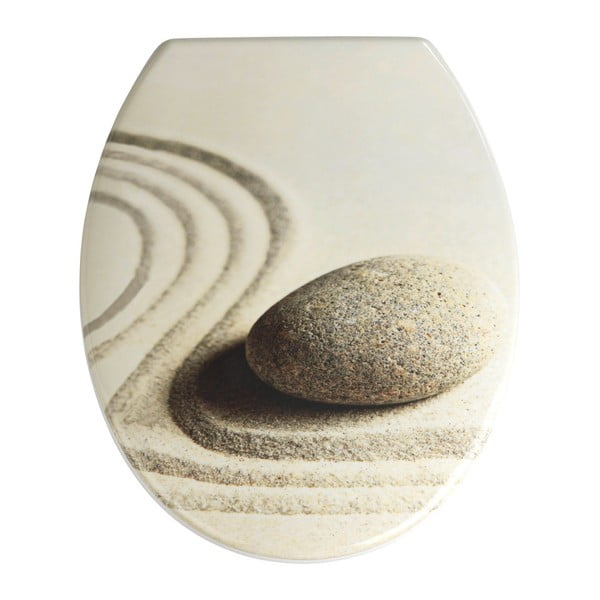 WC sedadlo Wenko Sand And Stone, 45 × 38 cm