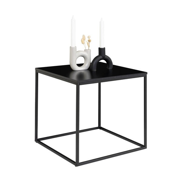 Čierny odkladací stolík House Nordic Vita, 45 x 45 cm-image-3