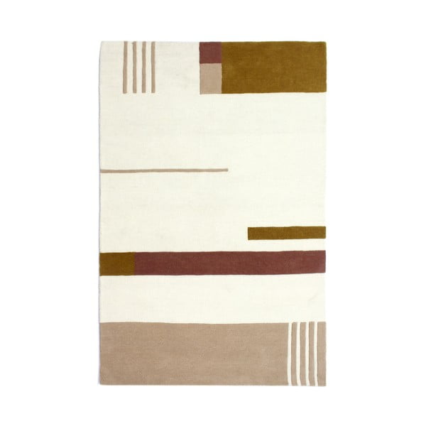 Krémový vlnený koberec 160x230 cm Cambrils – Kave Home