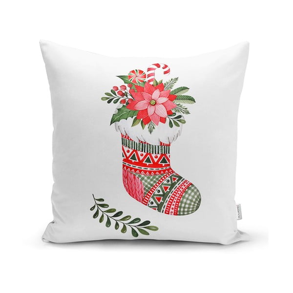 Textilná obliečka na vankúš s vianočným motívom 43x43 cm - Mila Home