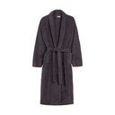 Antracitovosivý bavlnený župan veľkosť XL/XXL Terry – HIP