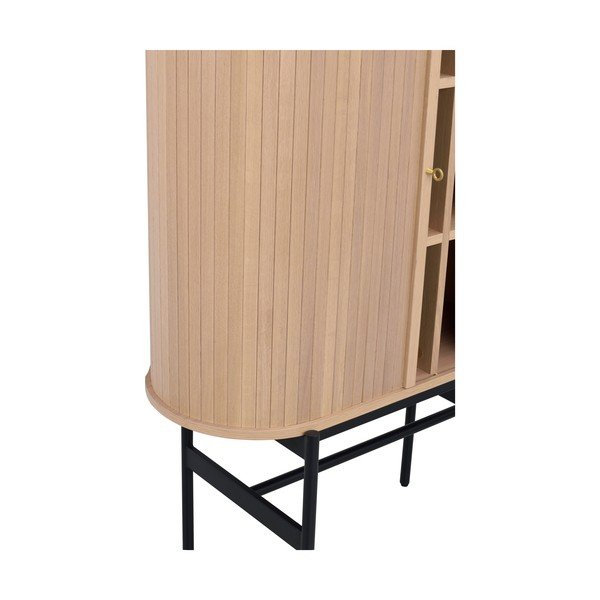 Skrinka v dekore duba v prírodnej farbe 102x146 cm Haddington – Rowico-image-4