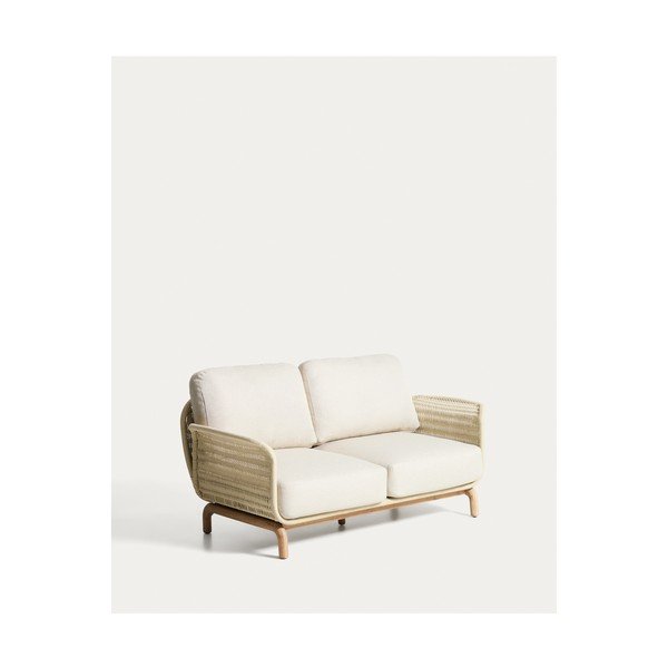 Béžová čalúnená záhradná pohovka Alipa – Kave Home-image-4