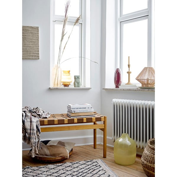 Sivozelená váza z terakoty Bloomingville Emeli, výška 16 cm-image-1