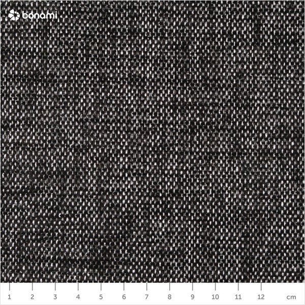 Čierna pohovka Scandic Leo, 145 cm-image-1