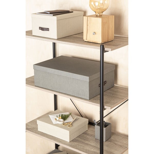 Úložné boxy s vekom v súprave 3 ks Inge – Bigso Box of Sweden-image-2