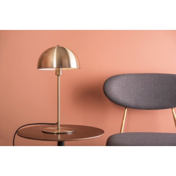 Stolová lampa v zlatej farbe Leitmotiv Bonnet-image-1