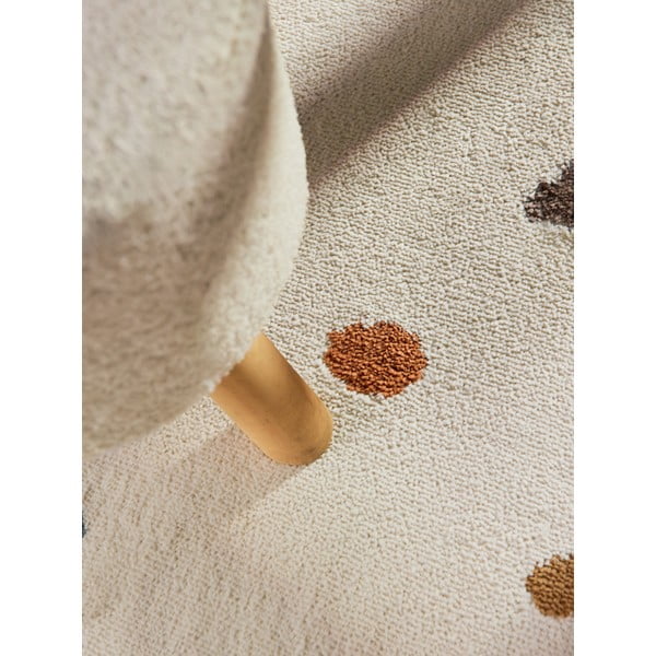 Krémový detský koberec ø160 cm Funny Dots – Hanse Home-image-4