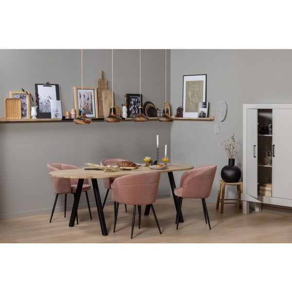 Polica na obrázky z dubového dreva v prírodnej farbe 120 cm Studio – WOOOD-image-1