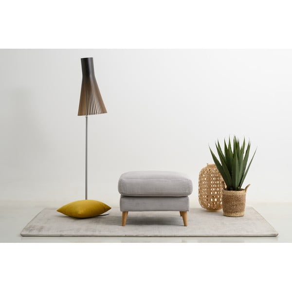 Svetlosivá menčestrová podnožka Paris – Scandic-image-1