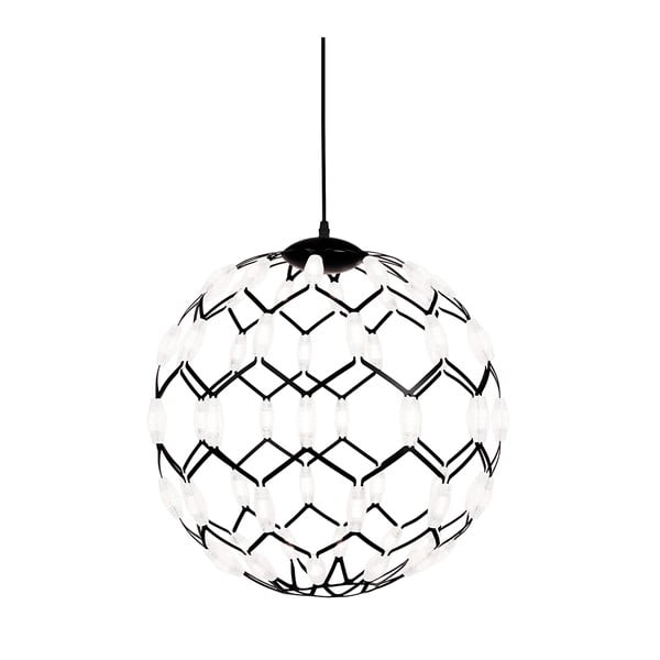 Čierne závesné svietidlo Globen Lighting Illuminati, ø 50 cm