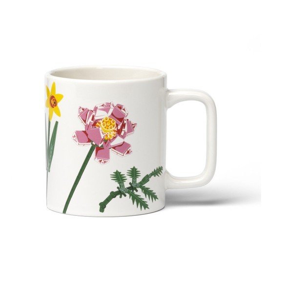 Biely keramický detský hrnček 300 ml Botanicals – LEGO®