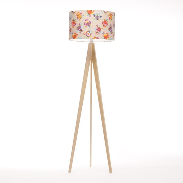 Pestrofarebná stojacia lampa 4room Artist, breza, 150 cm