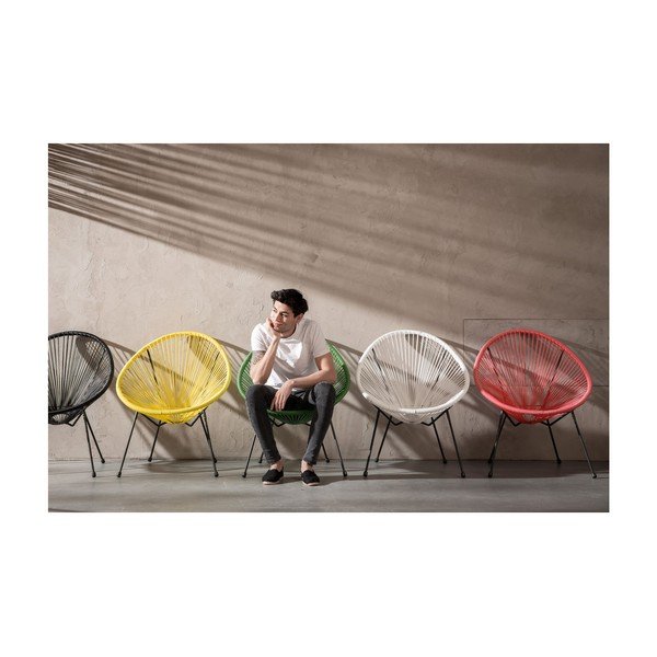 Červené kreslo Kare Design Acapulco-image-2