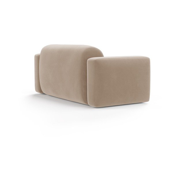 Béžová zamatová pohovka 180 cm Strino – Cosmopolitan Design-image-2