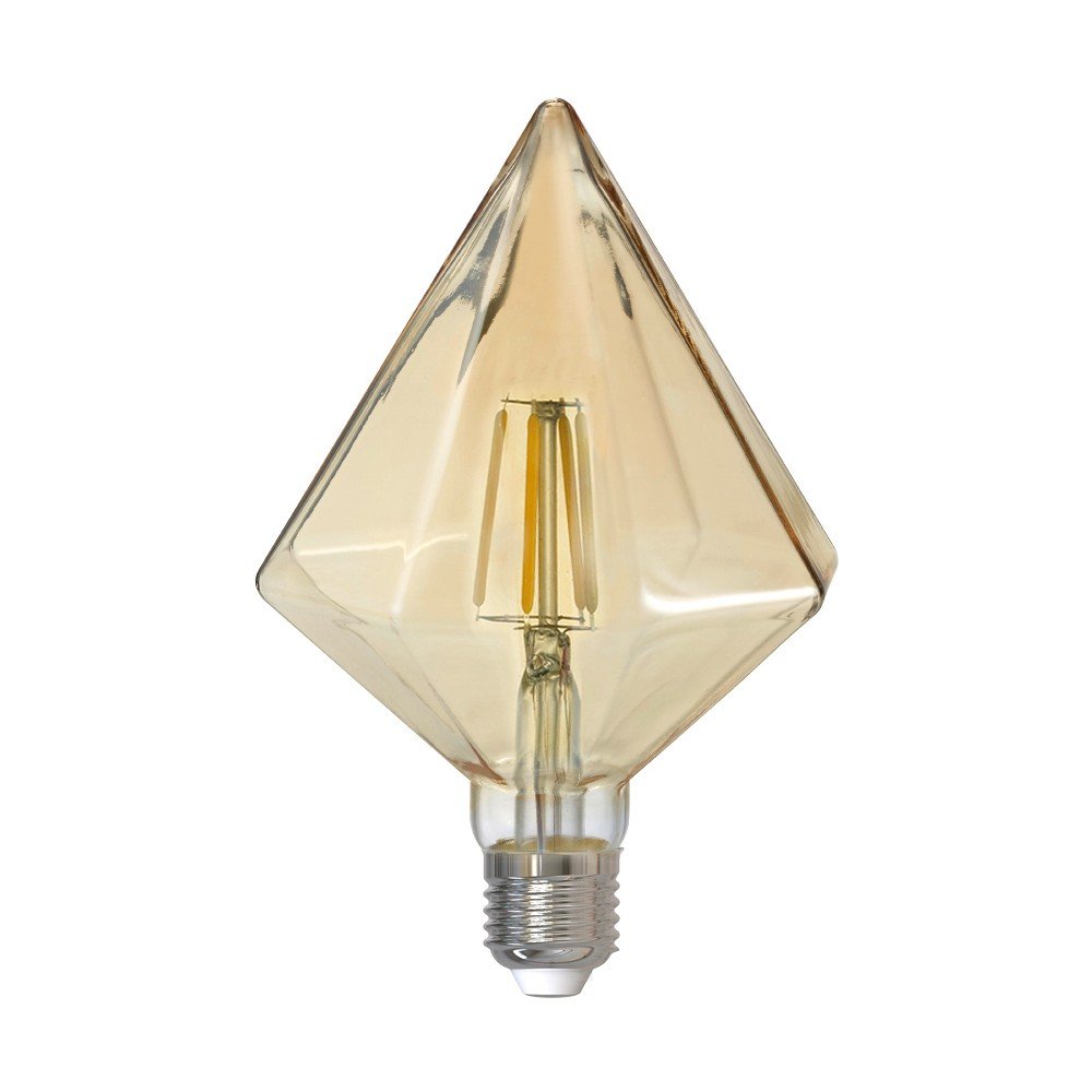 Teplá biela LED/filamentová žiarovka E27, 4 W Kristall – Trio