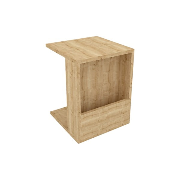 Odkladací stolík v dekore borovice 36x36 cm Buddy - Gauge Concept