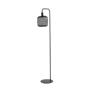Matne čierna stojacia lampa (výška 155 cm) Lekang - Light & Living