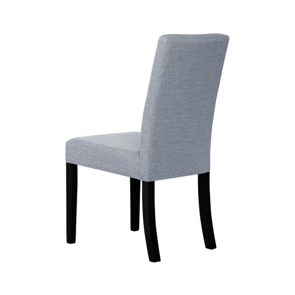 Sivá stolička s čiernymi nohami Ted Lapidus Maison Tonka-image-3