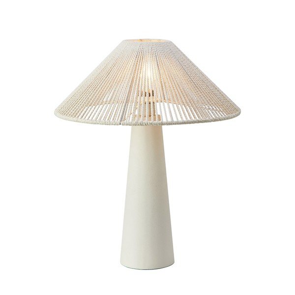 Béžová stolová lampa s textilným tienidlom (výška 50 cm) Favoro – Markslöjd