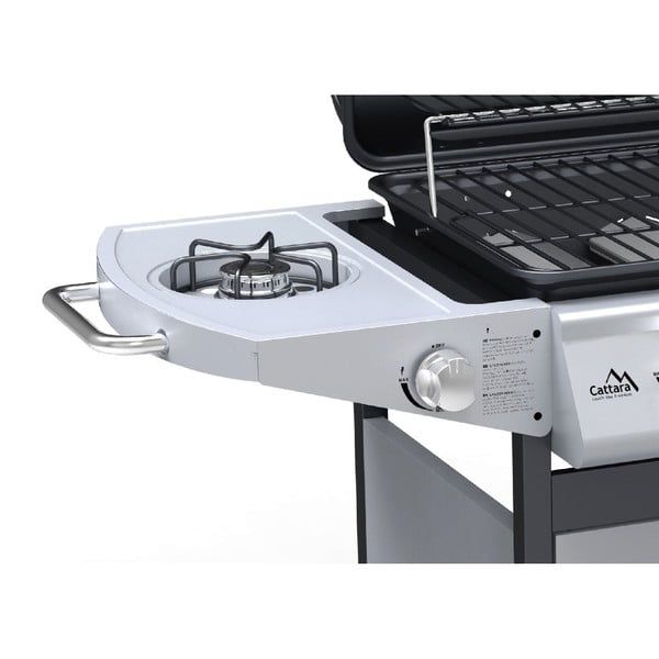 Pojazdný plynový záhradný gril Cattara Master Chef Flame Tamer-image-3