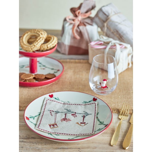 Papierové obrúsky v súprave 20 ks 33x33 cm Yule – Bloomingville-image-1