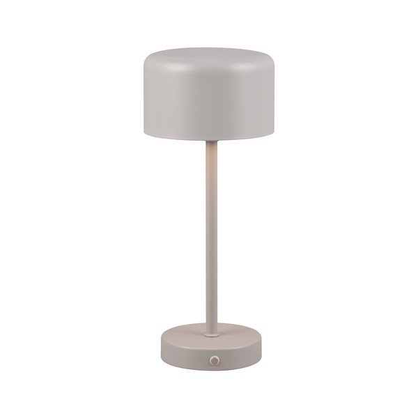 Svetlosivá LED stolová lampa so stmievačom (výška  30 cm) Jeff – Reality-image-1