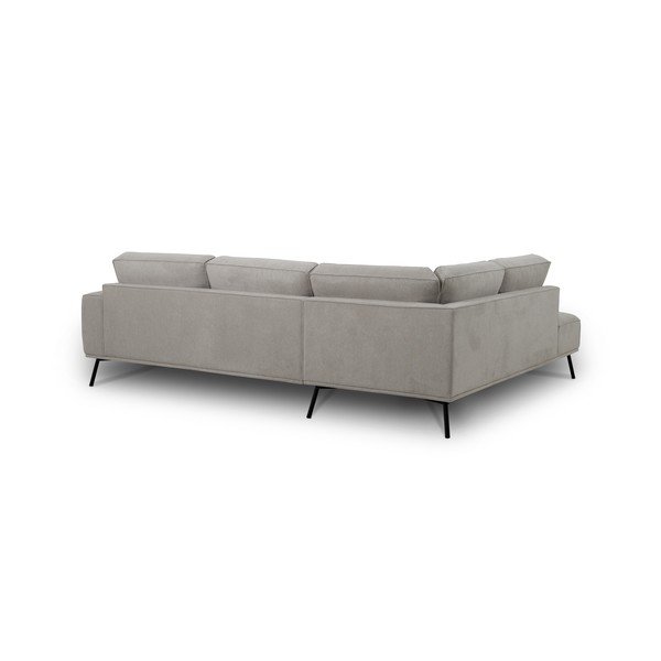 Sivobéžová ženilková rohová pohovka (ľavý roh/do L) Amsterdam – Scandic-image-3