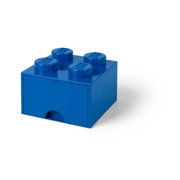Modrý úložný box so zásuvkou LEGO®