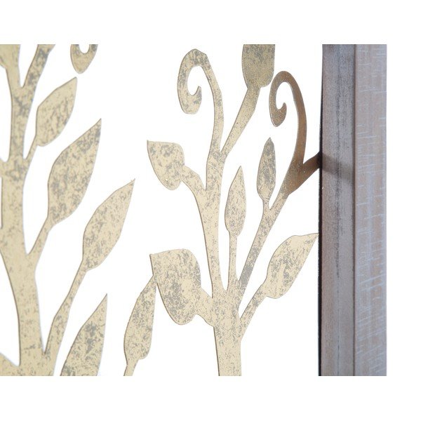 Nástenná dekorácia v zlatej farbe Mauro Ferretti Tree, 40 × 100 cm-image-3