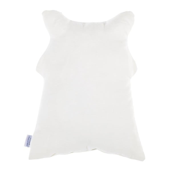 Žltý detský vankúšik s prímesou bavlny Mike & Co. NEW YORK Pillow Toy Smart Cat, 23 x 33 cm-image-1