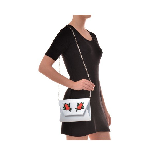 Svetlomodrá listová kabelka Mangotti Bags Belarosa-image-3