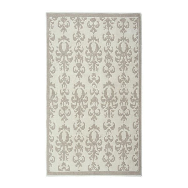 Bavlnený koberec Baroco 80x300 cm, krémový