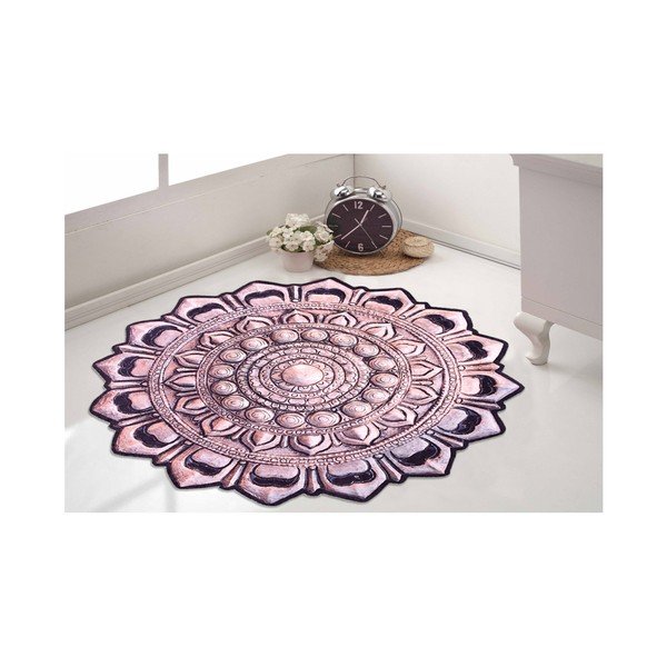 Koberec Vitauss Garuda, ⌀ 80 cm-image-1
