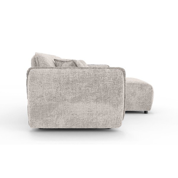 Béžová ženilková rohová pohovka (pravý roh/s leňoškou) Nelia – Ropez-image-3