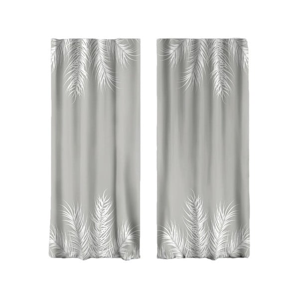 Svetlosivé závesy v súprave 2 ks 140x260 cm – Mila Home