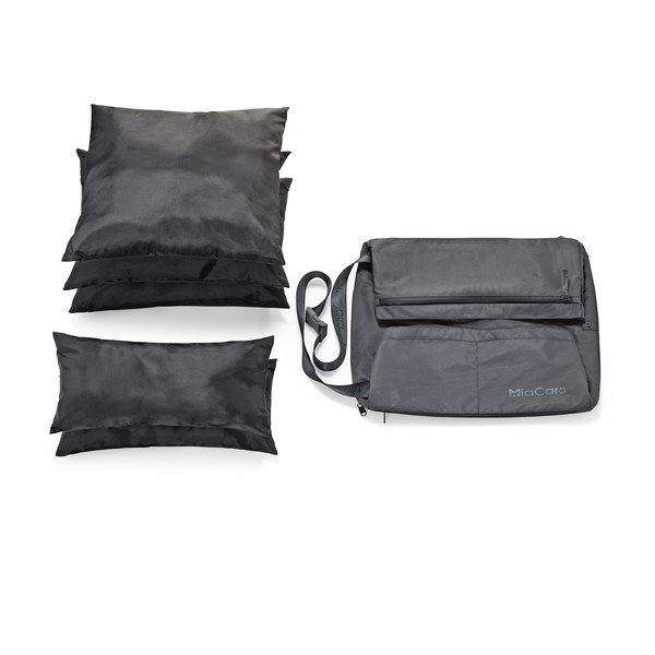 Tmavosivá prepravná taška pre psa 50x50 cm Viaggio Asphalt – MiaCara-image-4