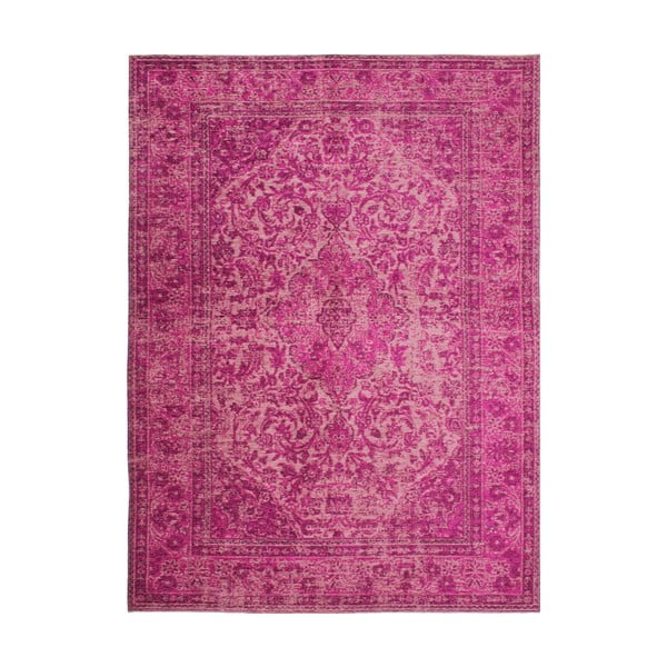 Ružový ručne tkaný koberec Flair Rugs Palais, 200 × 290 cm