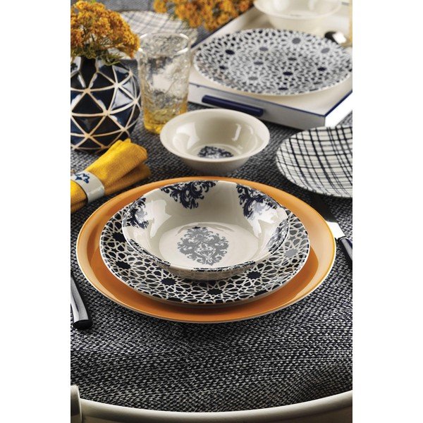 24-dielna súprava porcelánového riadu Kütahya Porselen Ora-image-1