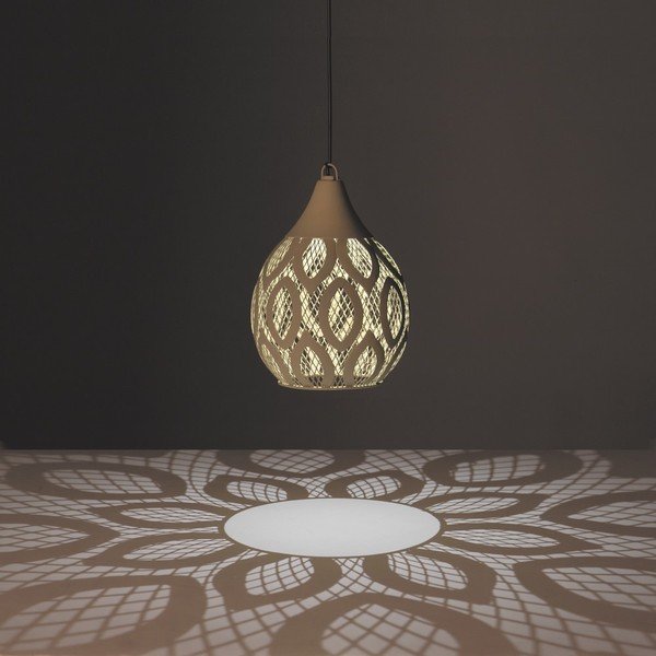 LED závesné solárne vonkajšie svietidlo (výška 19.5 cm) – LDK Garden-image-1