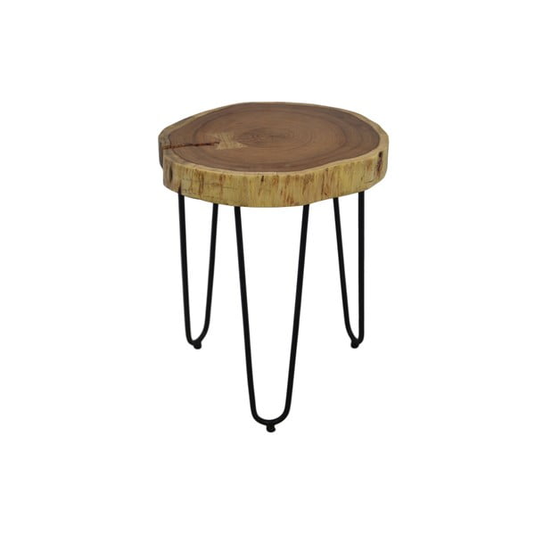 Odkladací stolík z akáciového dreva HSM collection, Ø 35 cm